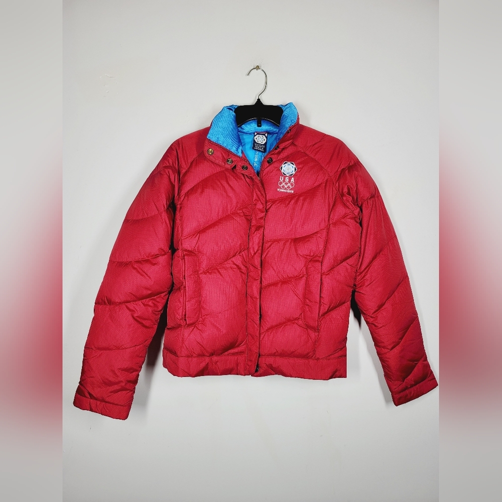 2006 Nike Olympic Team Torino Puffy Coat, Size Small